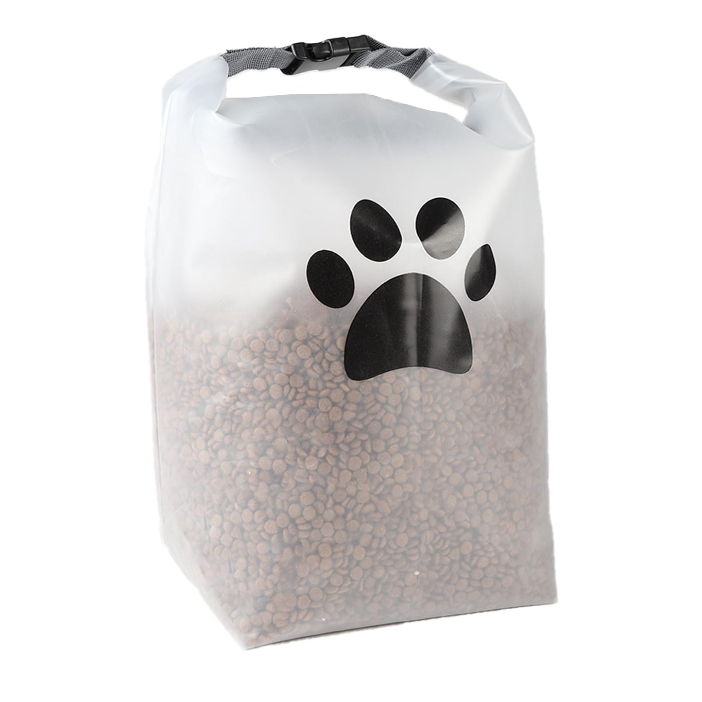 Brabtod Roll Top Dog Food Travel Bag 42cup,Travel Dog Food Container,Reusable EVA Dog Food Bag,Waterproof Dog Kibble Container,Dog Camping Essential-Ideal for Dog Boarding,Weekend Getaways